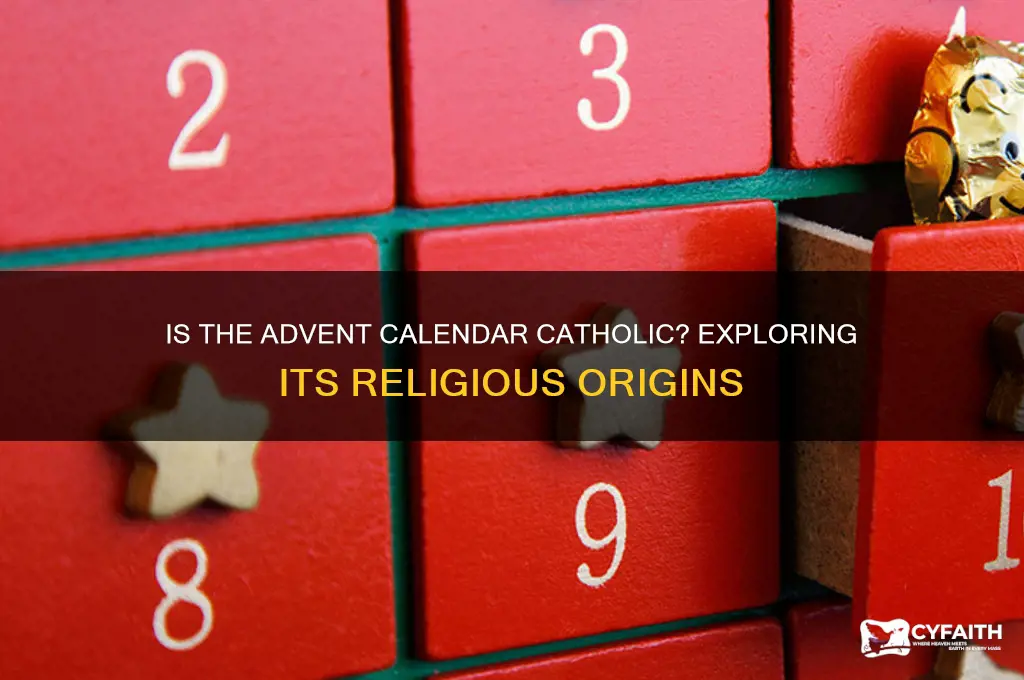 is the advent calendar catholic