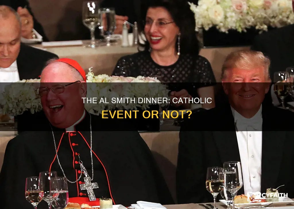 is the al smith dinner a catholic event