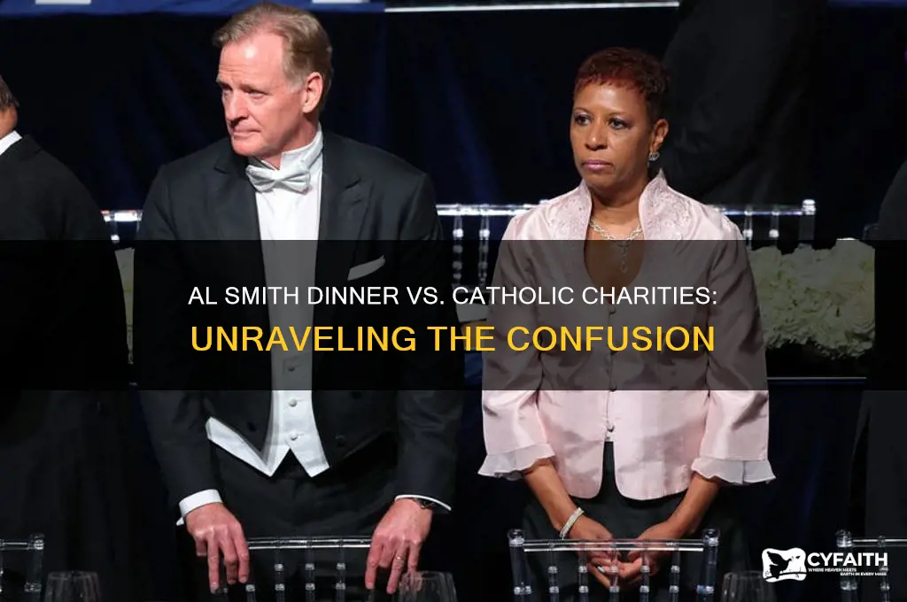 is the al smith dinner the catholic charities dinner