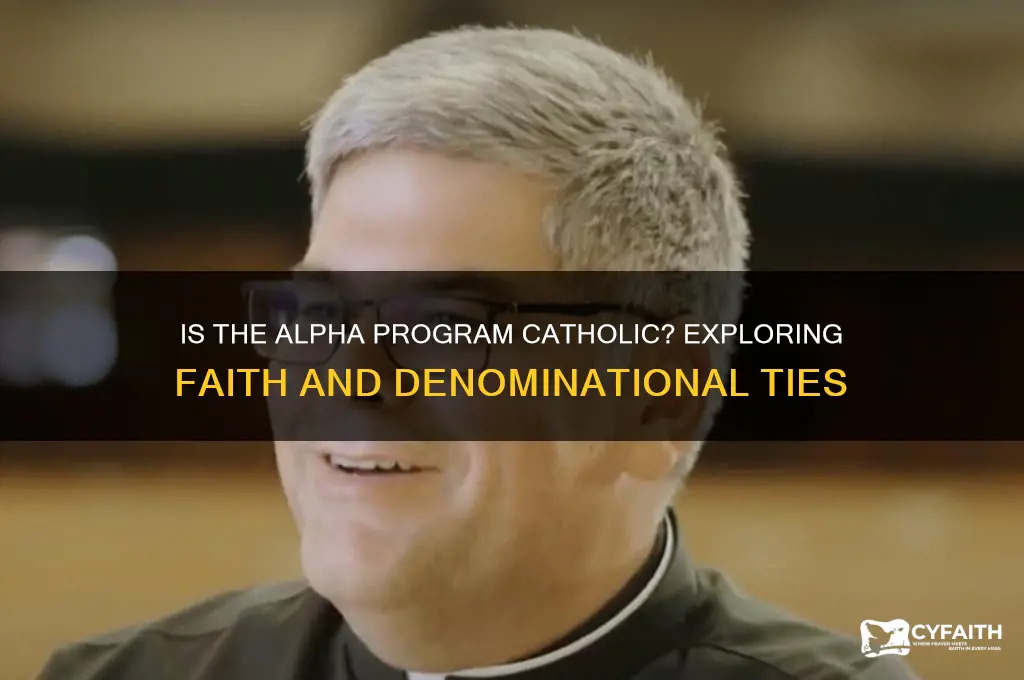 is the alpha program catholic