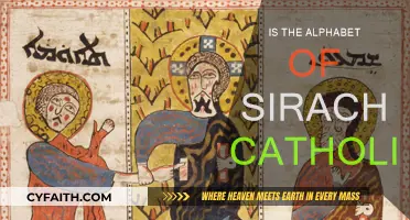 The Sirach Alphabet: Catholic or Not?