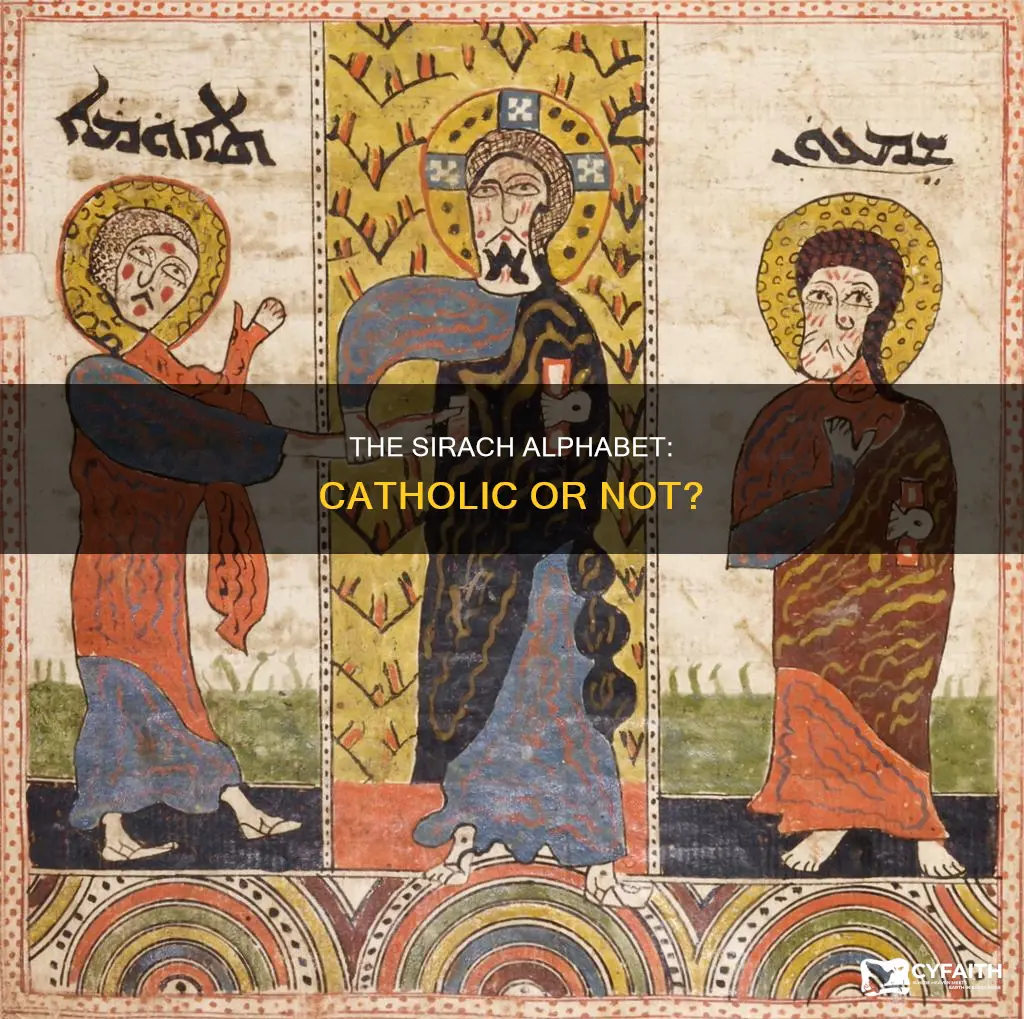 is the alphabet of sirach catholic