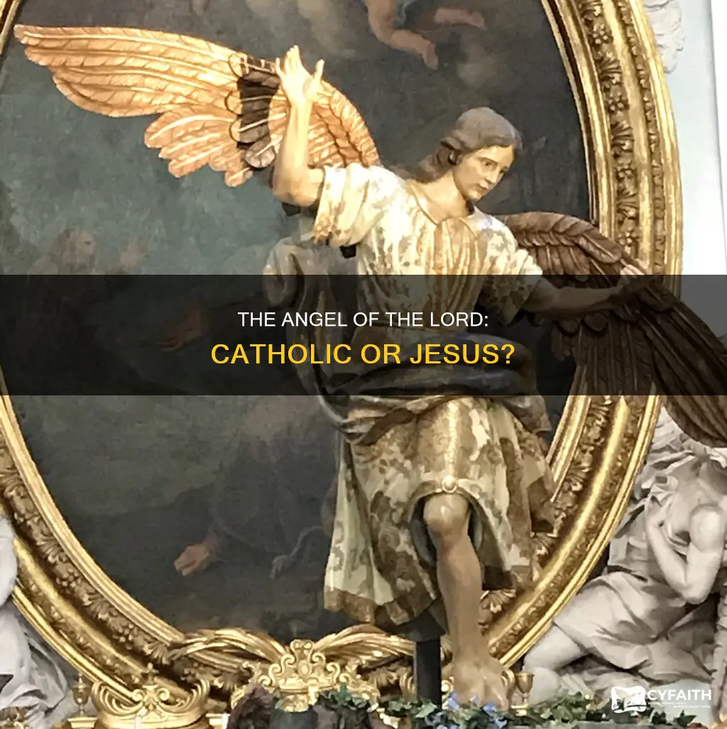 is the angel of the lord jesus catholic