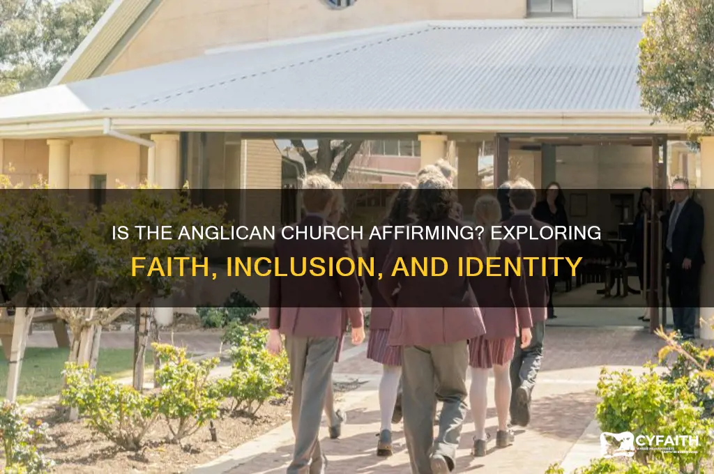 is the anglican church affirming