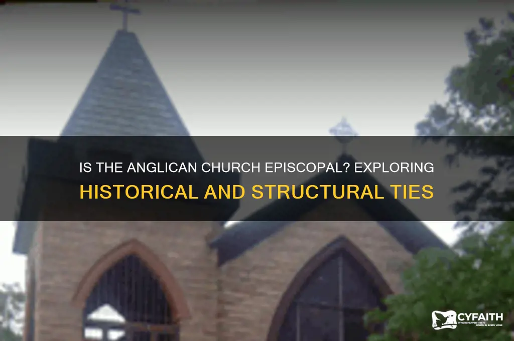 is the anglican church episcopal
