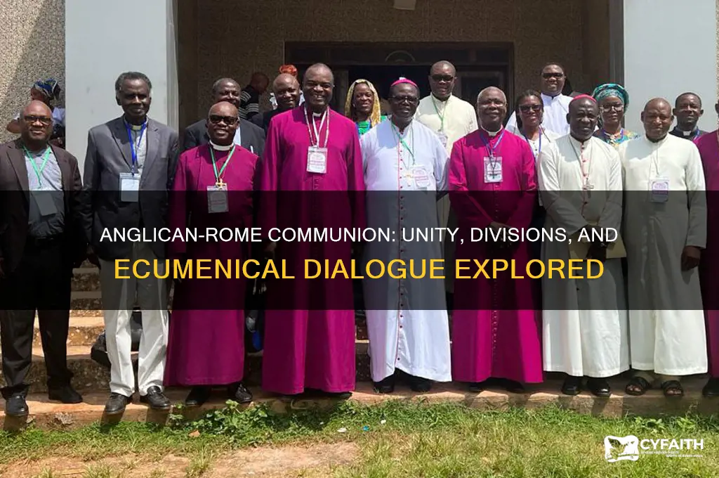 is the anglican church in communion with rome