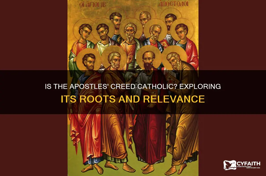 is the apostle creed catholic
