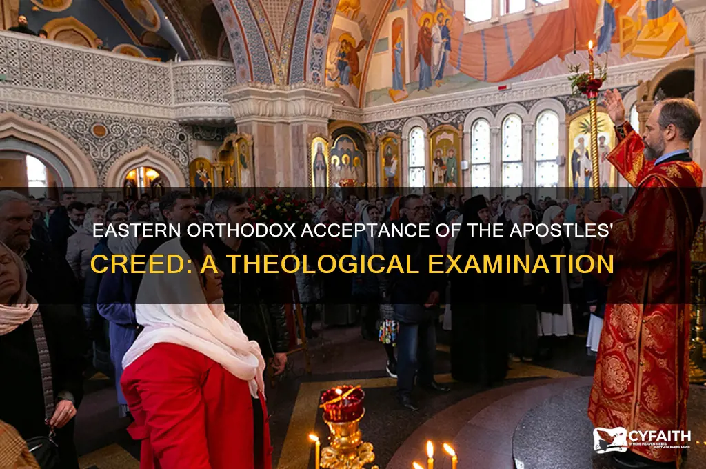 is the apostles creed accepted by the eastern orthodox