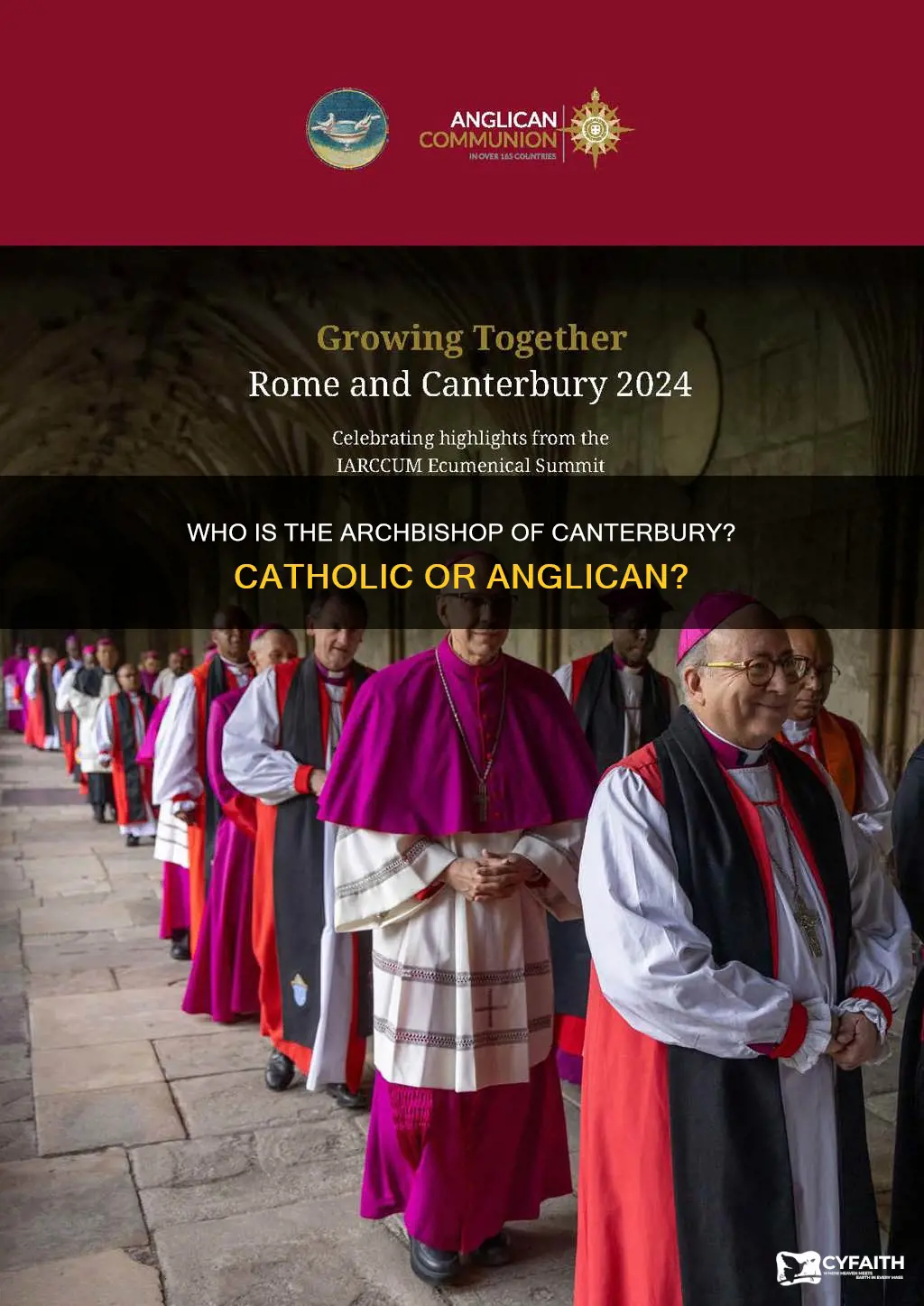 is the archbishop of canterbury a catholic