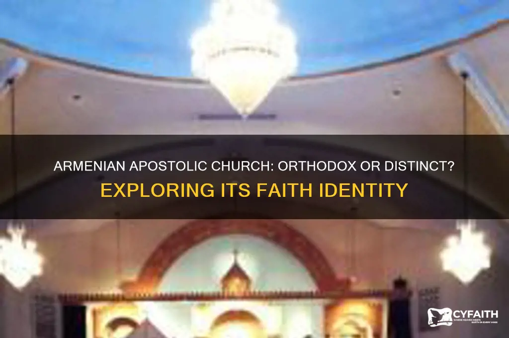 is the armenian apostolic church orthodox