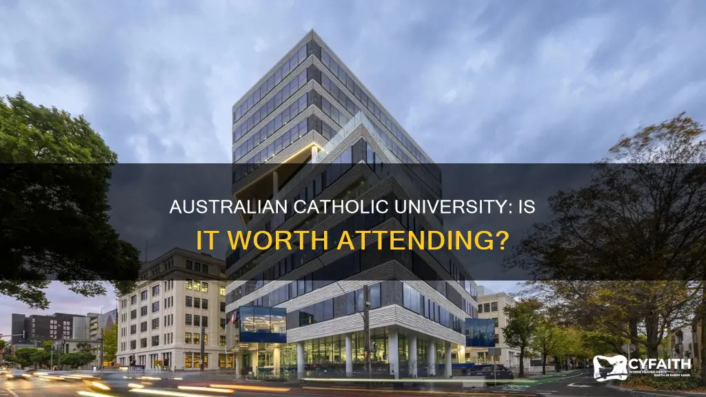 is the australian catholic university good