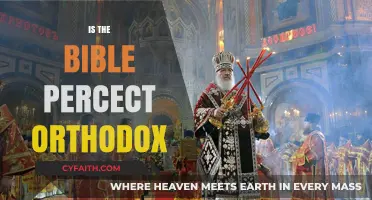 Is the Bible Perfectly Orthodox? Exploring Faith, Tradition, and Scripture