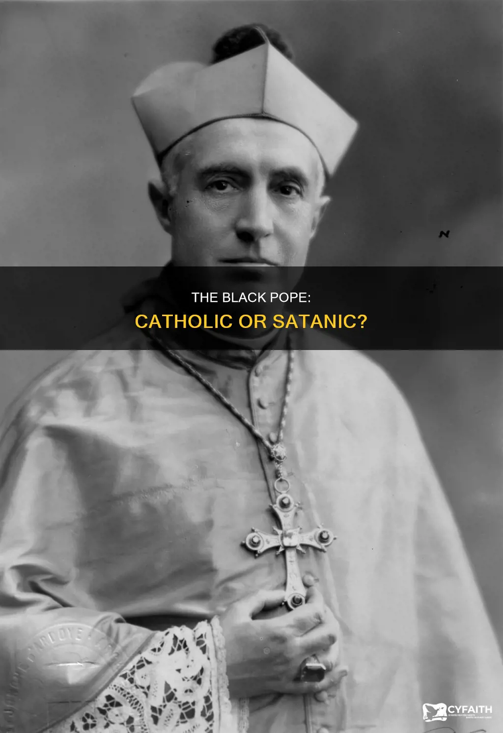 is the black pope catholic or satanic