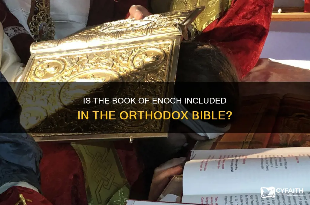 is the book of enoch in the orthodox bible