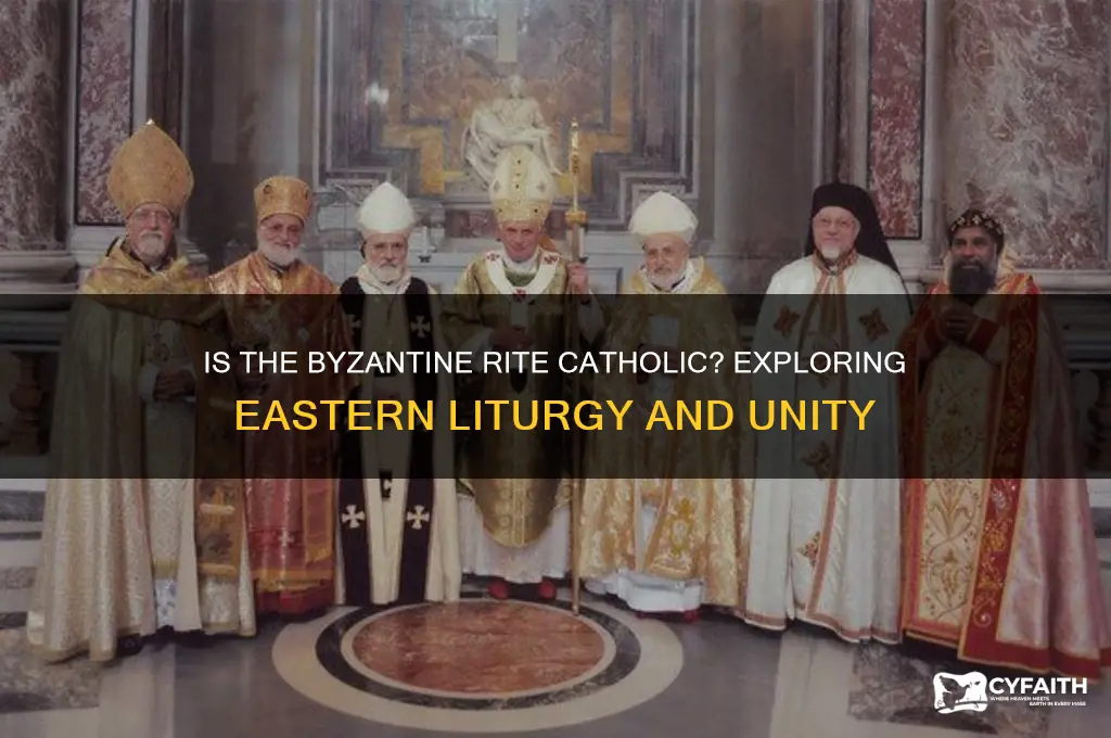 is the byzantinr rite catholic