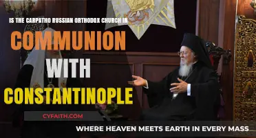 Carpatho-Russian Orthodox Church: Communion Status with Constantinople Explained