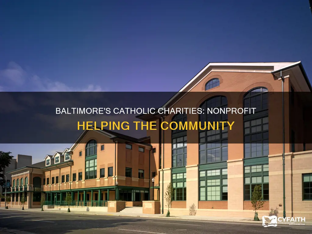is the catholic charities of baltimore a nonprofit