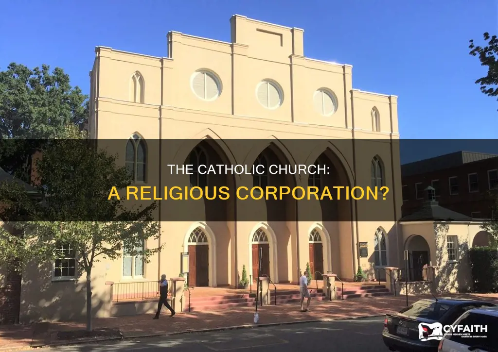 is the catholic chuch a corporation