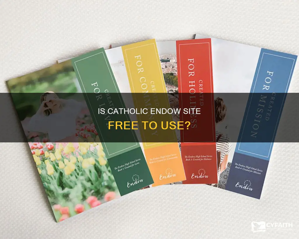 is the catholic endow site free