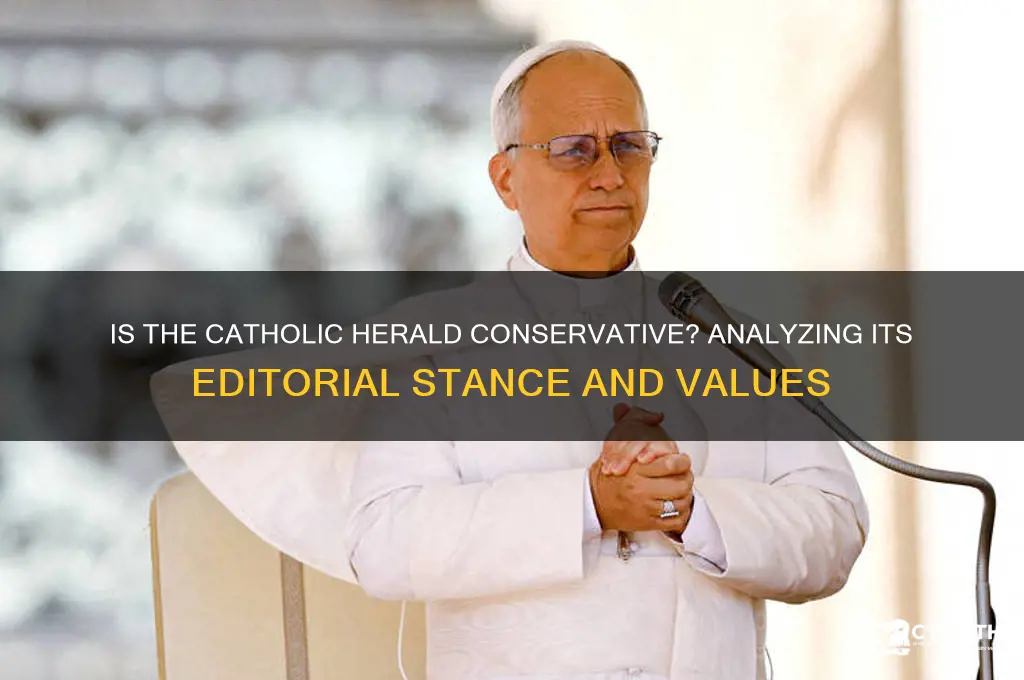 is the catholic herald conservative