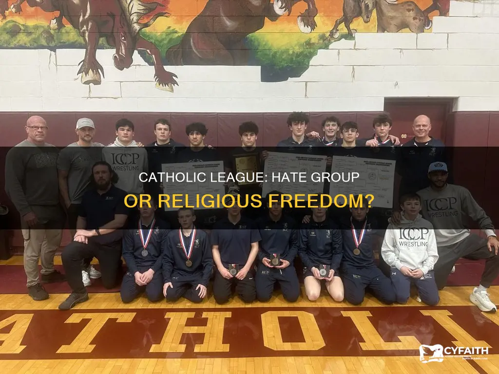 is the catholic league a hate group