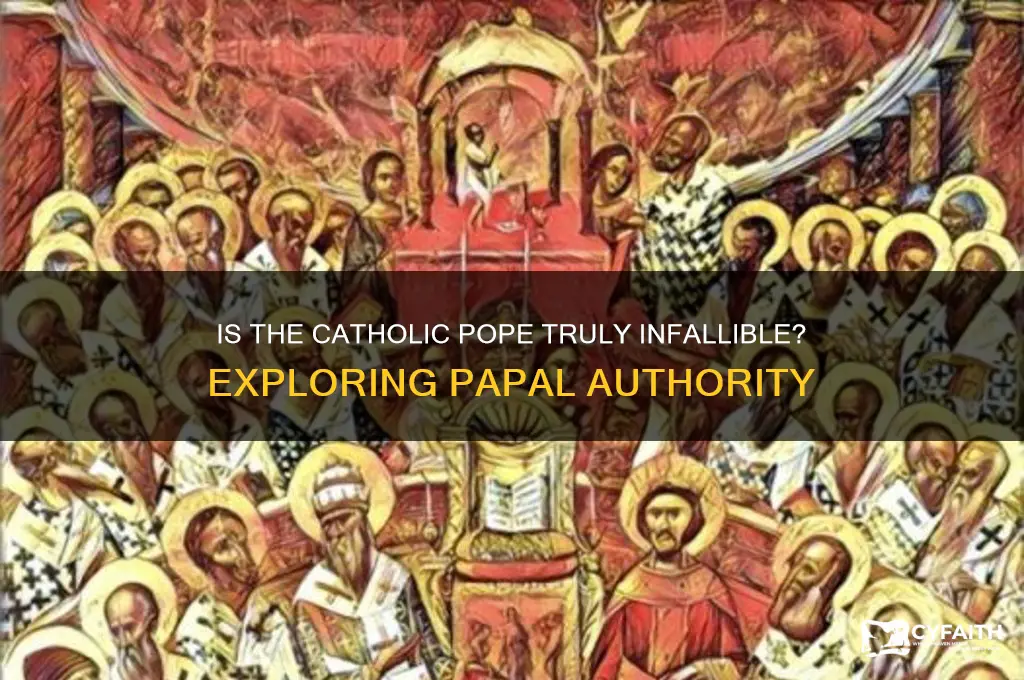 is the catholic pope infallible