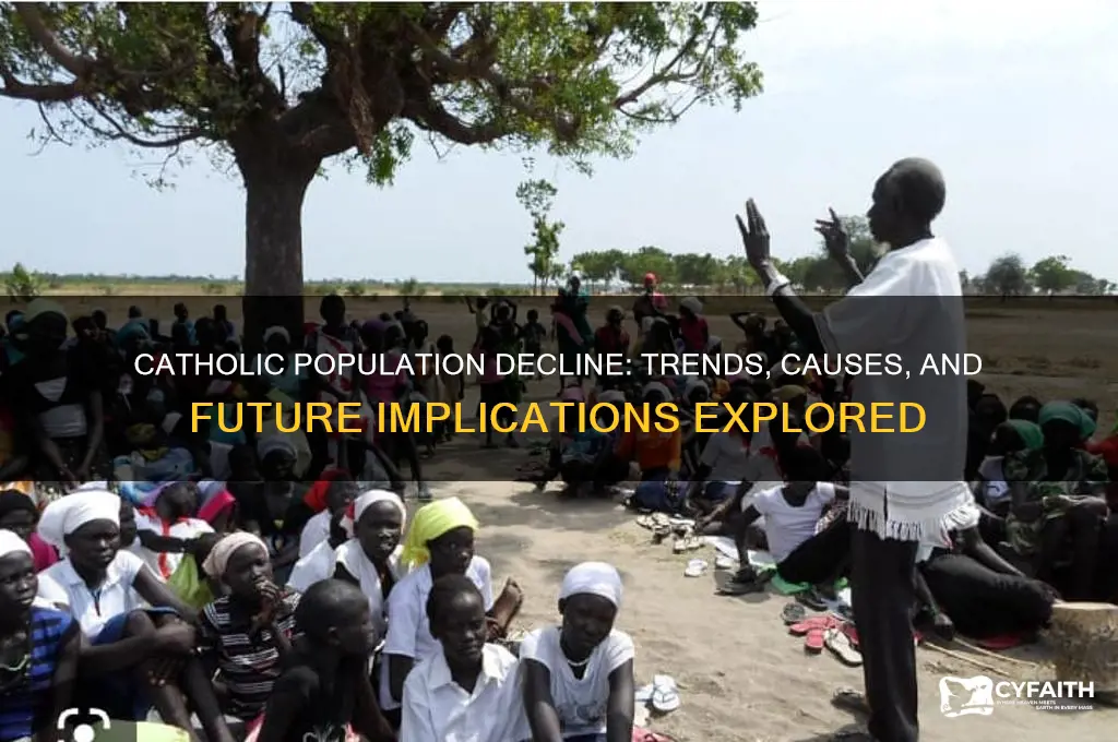 is the catholic population shrinking
