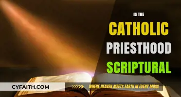 Is the Catholic Priesthood Scriptural? Examining Biblical Foundations and Practices
