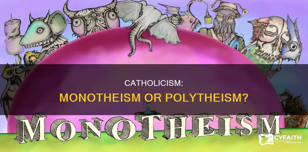 is the catholic religion monotheistic or polytheistic