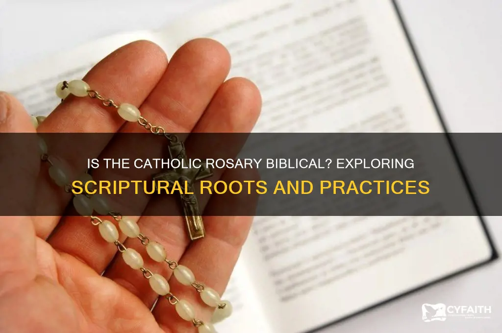 is the catholic rosary biblical