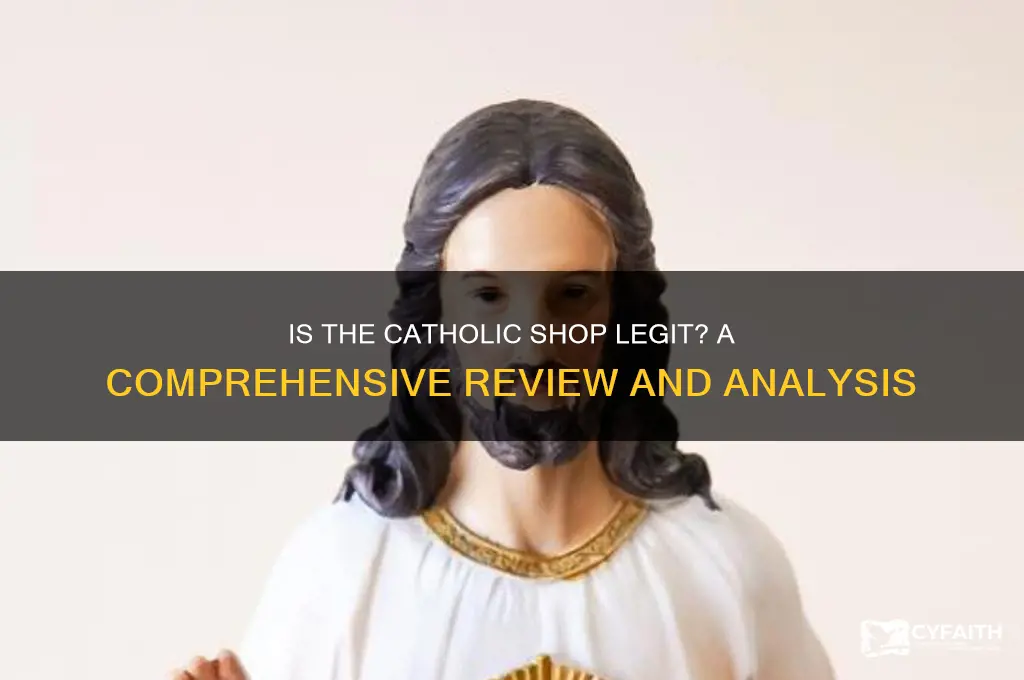 is the catholic shop legit