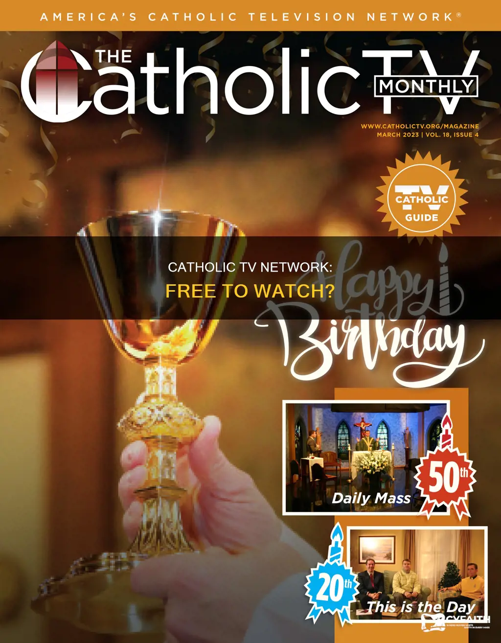 is the catholic tv network free