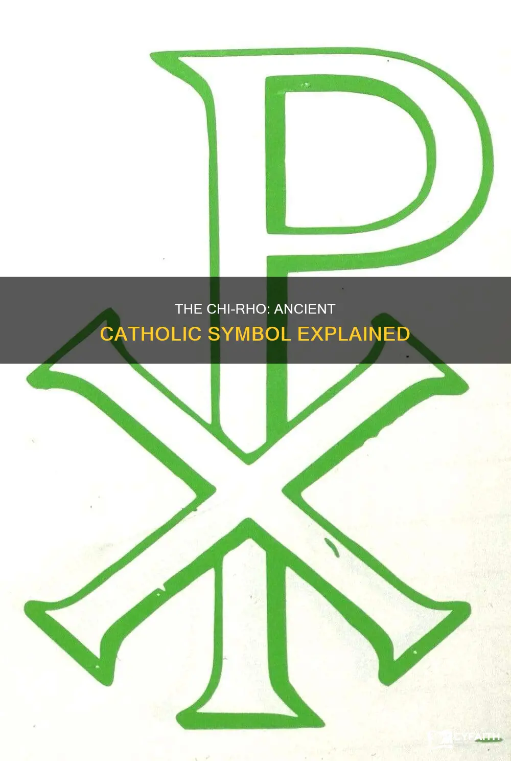 is the chi rho a catholic symbol