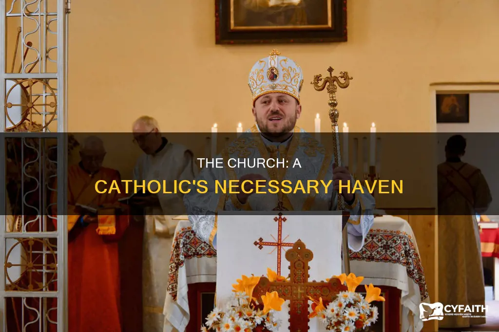 is the chruch nessary in the catholic eyes