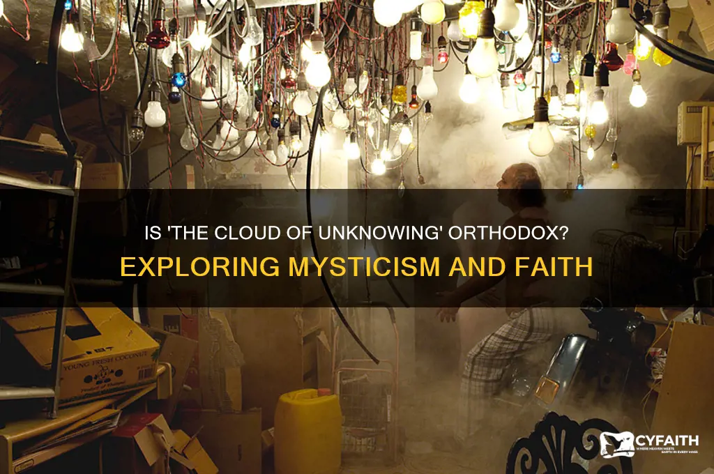 is the cloud of unknowing orthodox