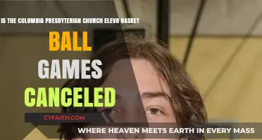 Columbia Presbyterian Church Elev8 Basketball Games: Canceled or Still On?