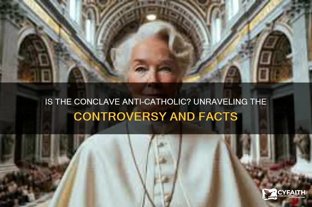 is the conclave anti catholic