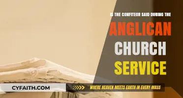 Is the Confiteor Part of Anglican Church Service Liturgy?