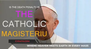 The Death Penalty: Catholic Magisterium's Stance