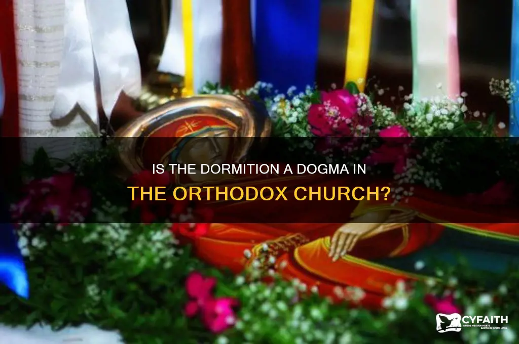 is the dormition a dogma in the orthodox church