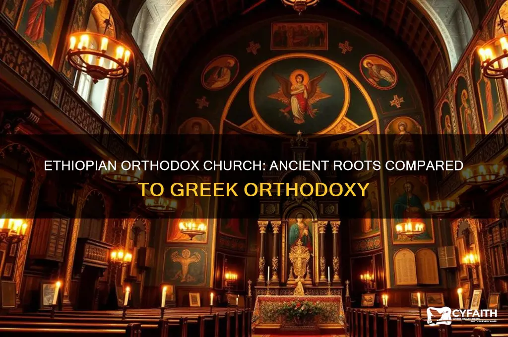 is the ethiopian orthodox church older than the greeks