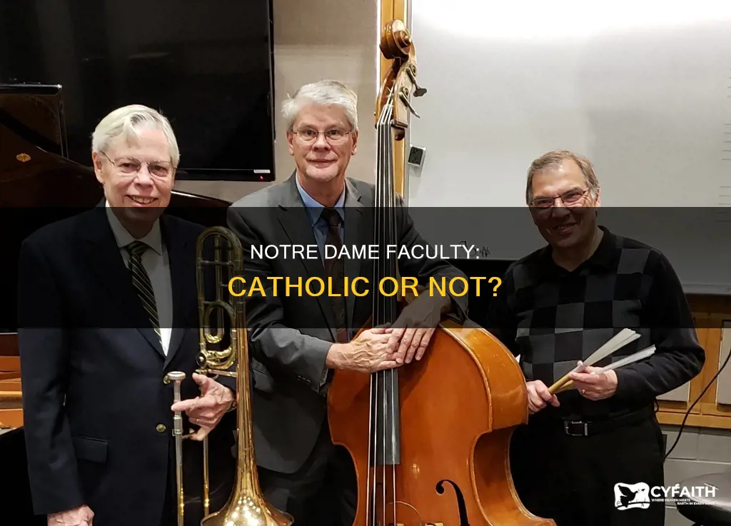 is the faculty in notre dame catholic