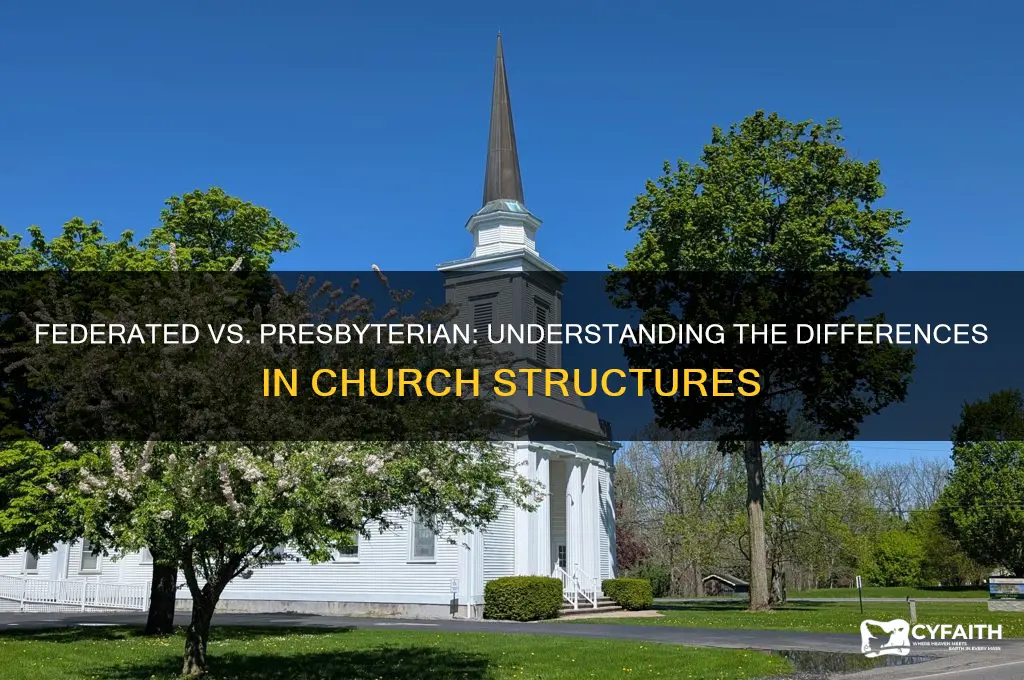 is the federated church & presbyterian church the same