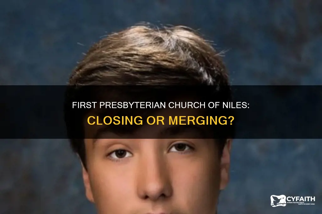 is the first presbyterian church of niles ohio closing merging