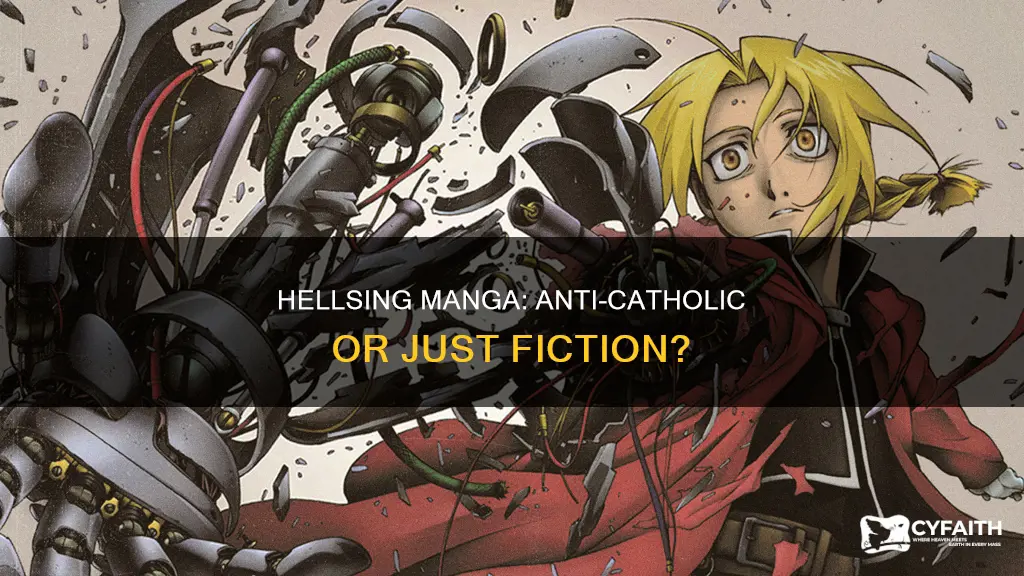 is the hellsing manga anti catholic