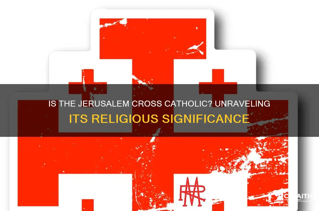 is the jerusalem cross catholic