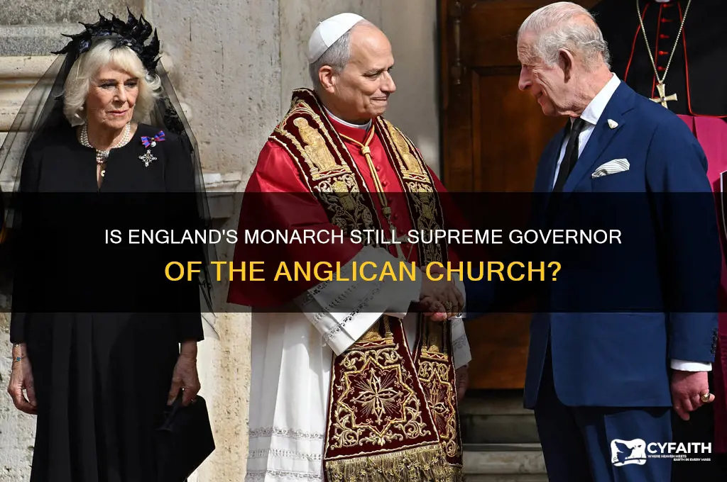 is the king of england head of the anglican church