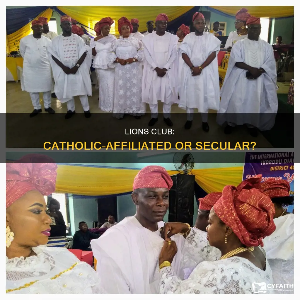 is the lions club a catholic organization