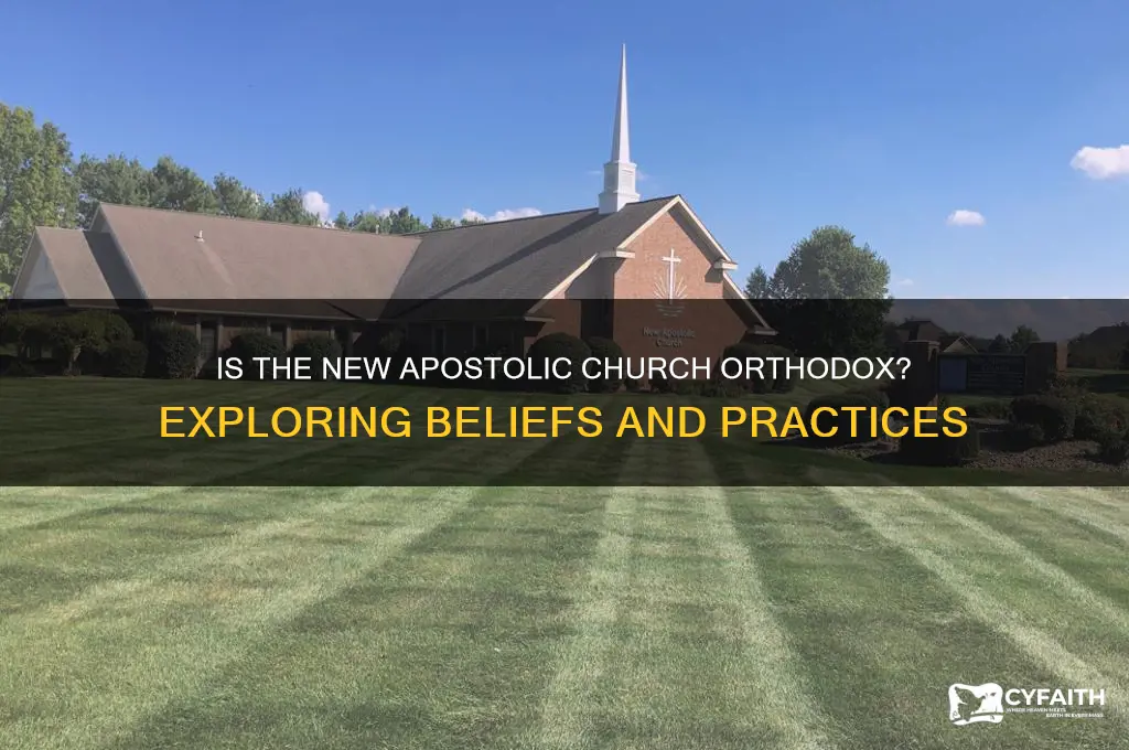 is the new apostolic church an orthodox church
