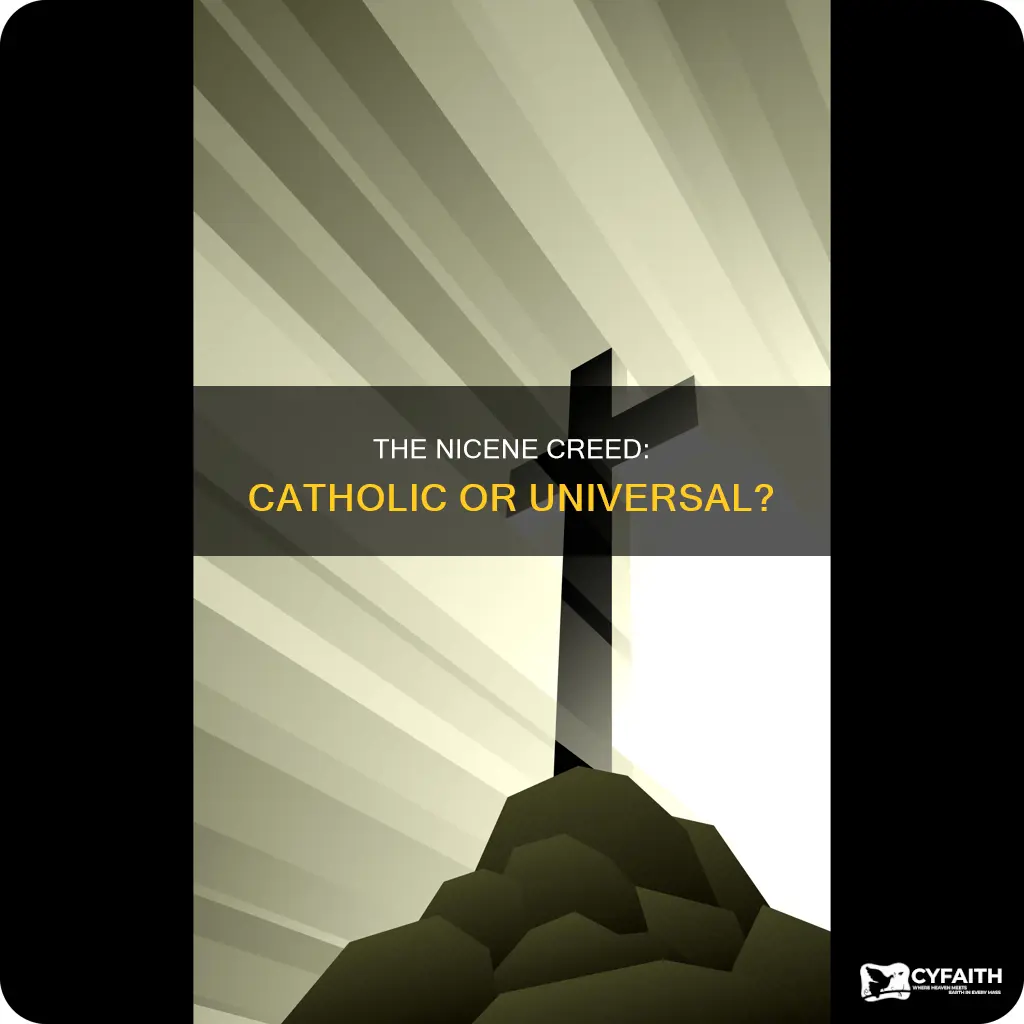 is the nicene creed only catholic